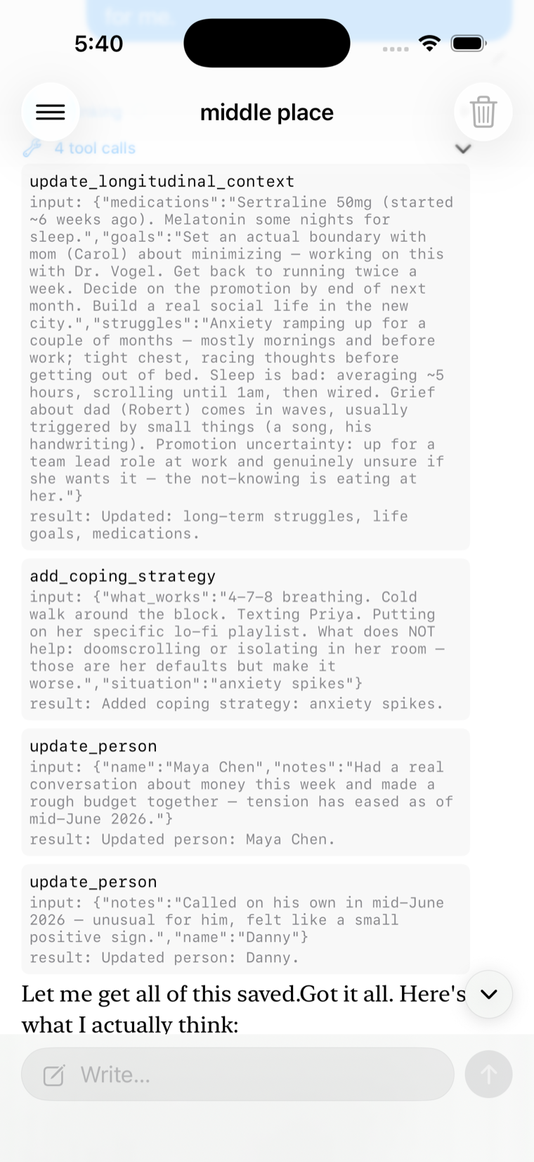 Memory Tools